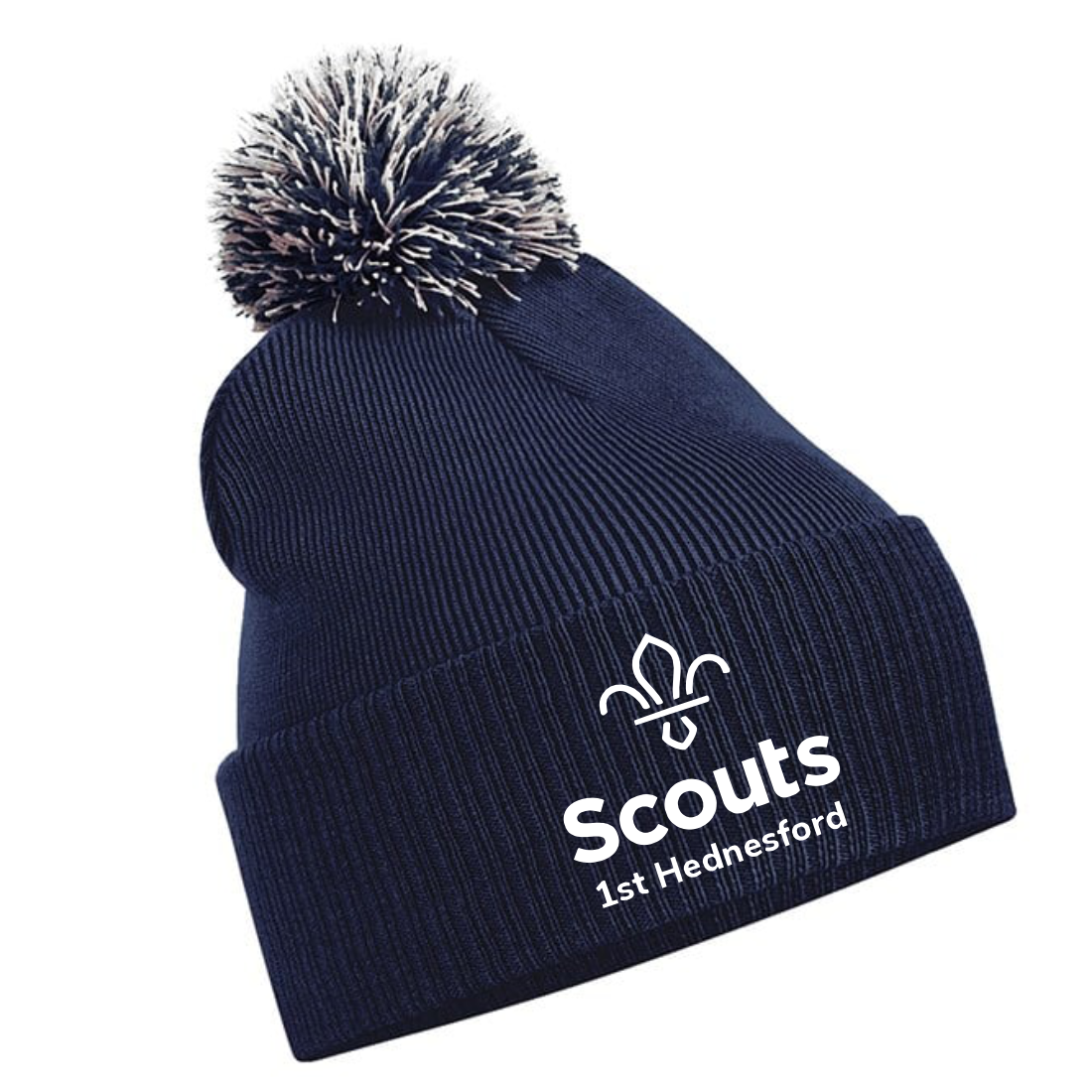Scouts 1st Hednesford - Navy Bobble Beanie