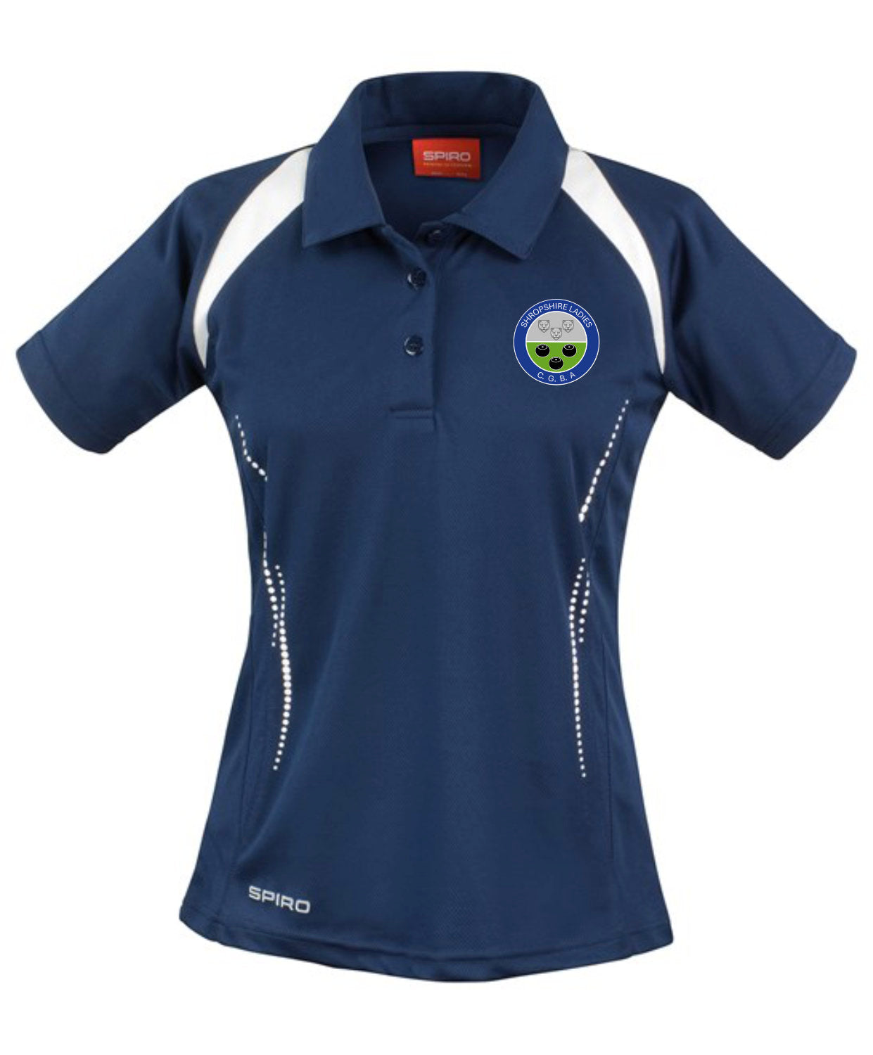 Shropshire County Bowls Womens Fitted Polo