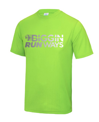 Reflective Biggin Runways Men's Green tee