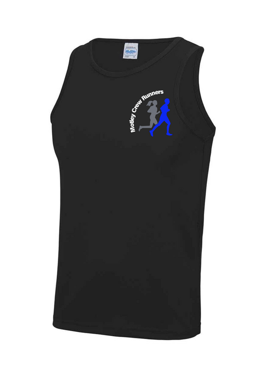 Black Motley Crew Runners - Mens Vest