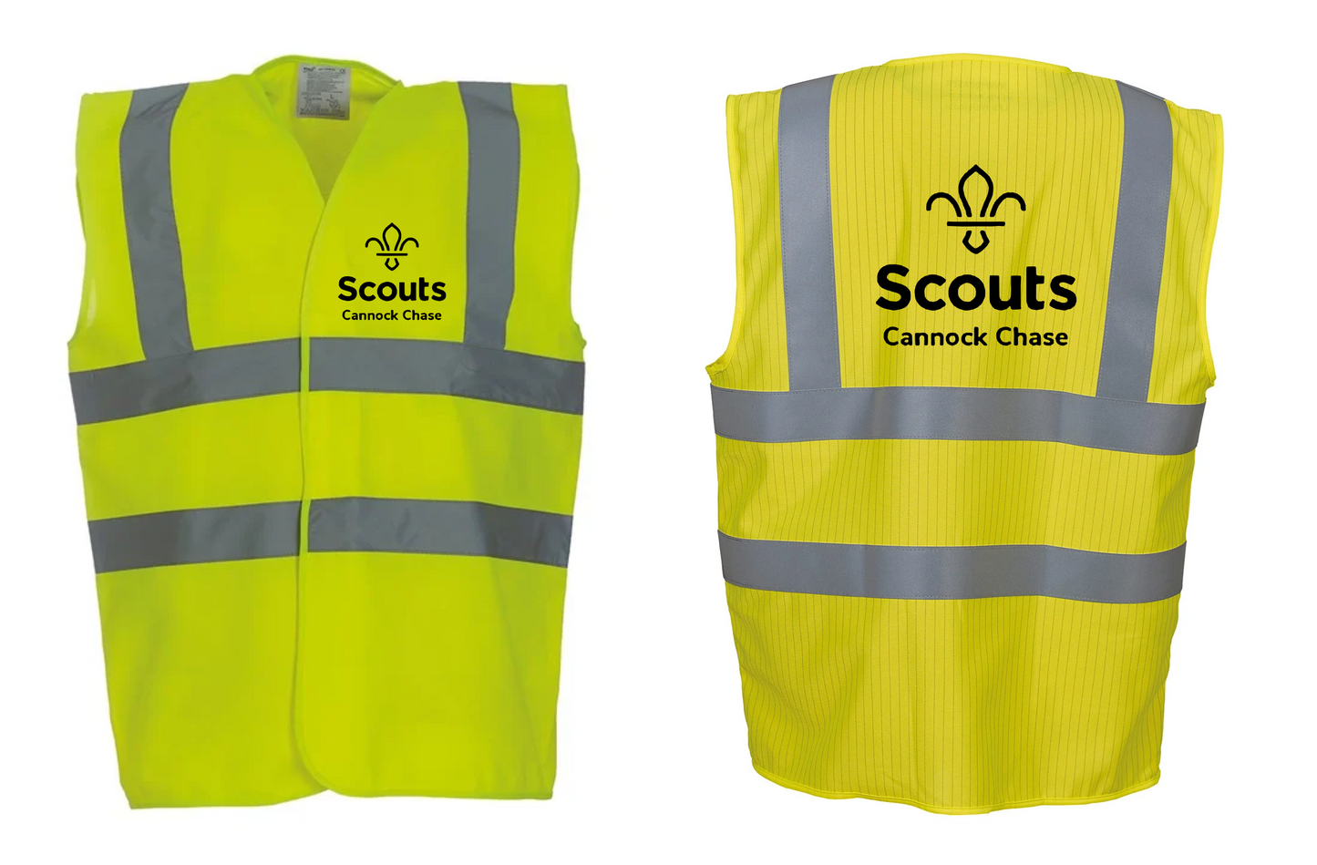 Scouts Cannock Chase - Hi-Viz Waist Coat