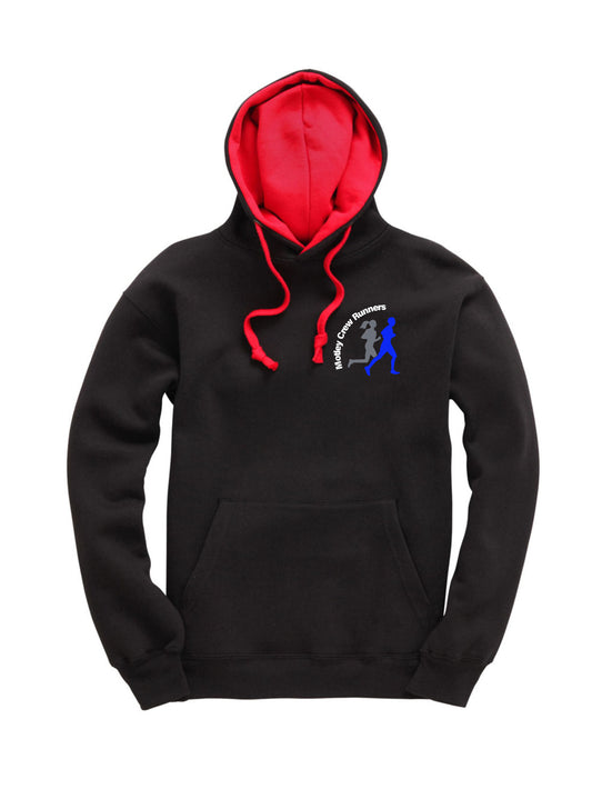 Black and Red  Motley Crew Runners - Hoodie