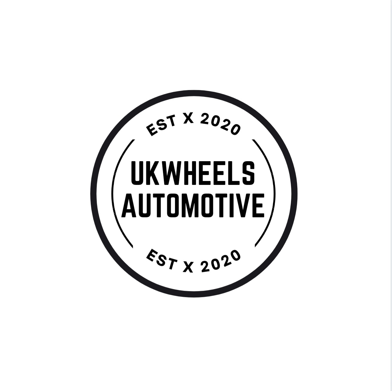 7CM UK wheels logo slap sticker