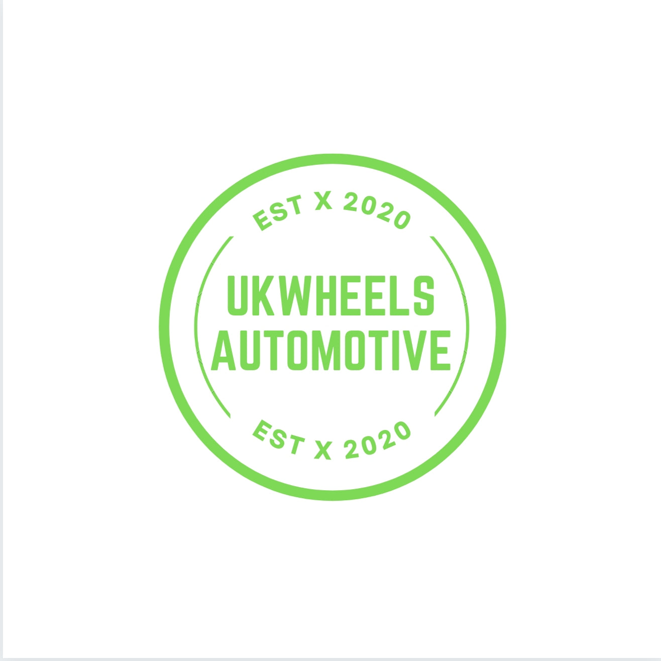 7CM UK wheels logo slap sticker