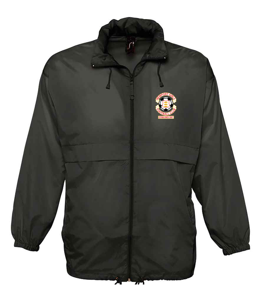 Newport Girls FC - Adults Supporters Wind Breaker