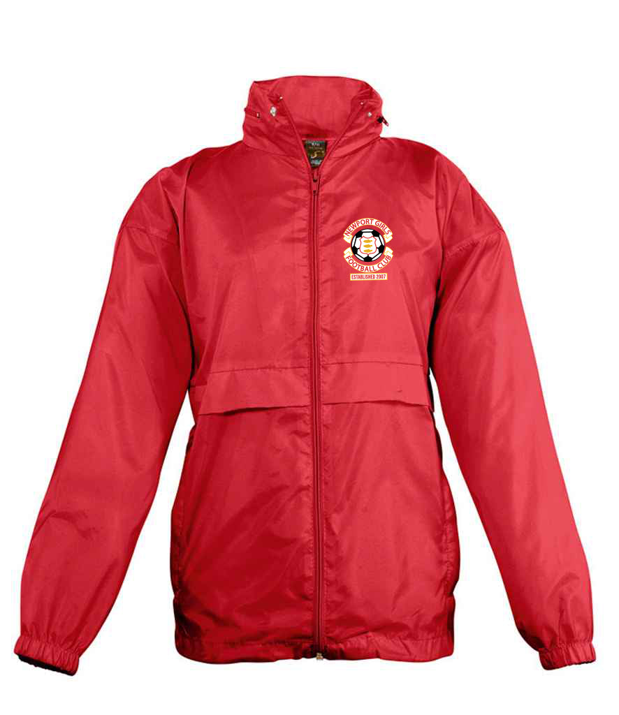 Newport Girls FC - Players Wind Breaker
