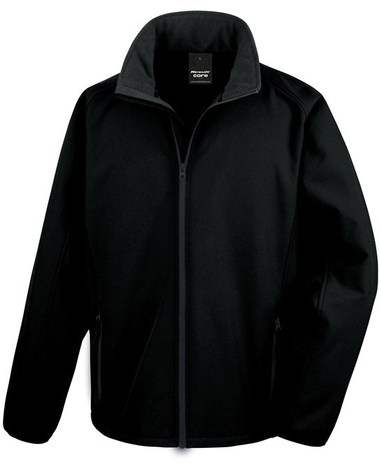 Core printable softshell jacket