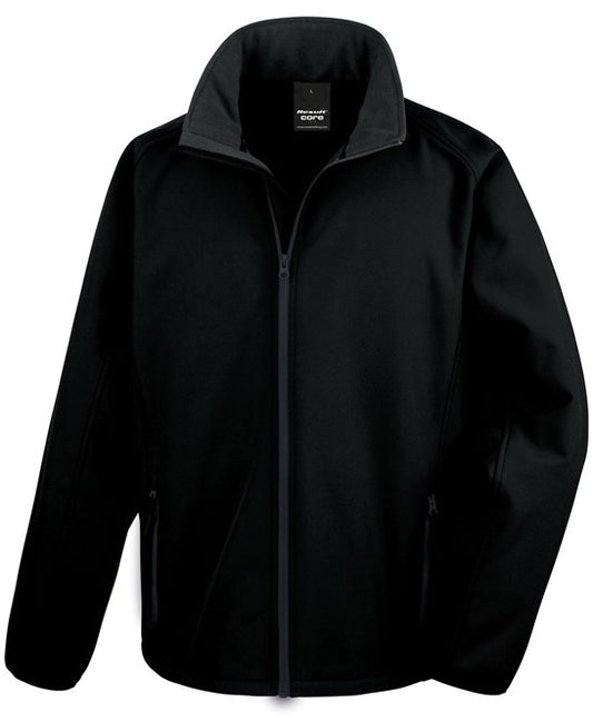 Core printable softshell jacket