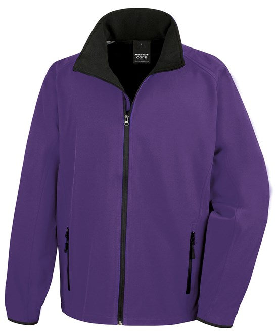 Core printable softshell jacket