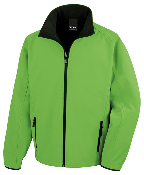 Core printable softshell jacket