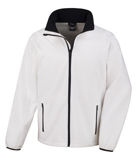 Core printable softshell jacket