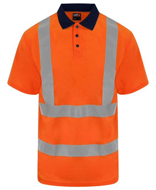 High visibility polo
