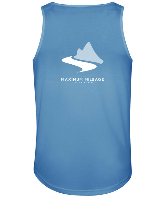 Maximum Mileage Blue Vest - Mens