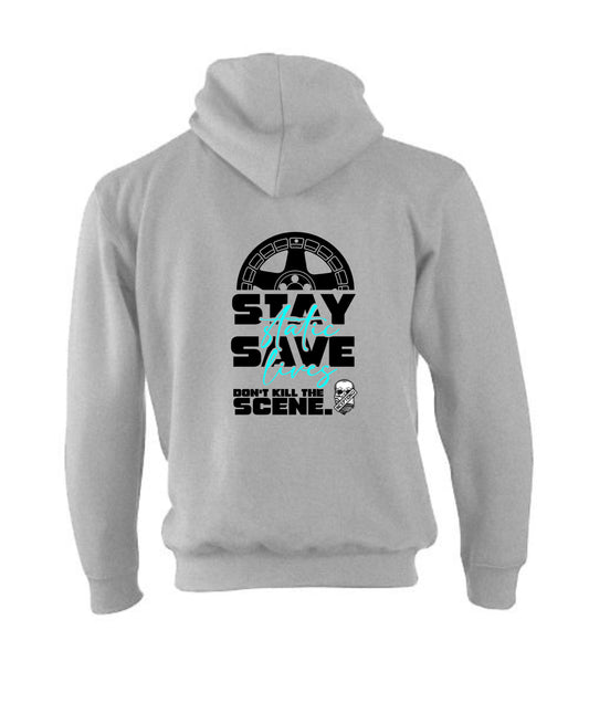 Inception 13 Reps  Grey Hoodie