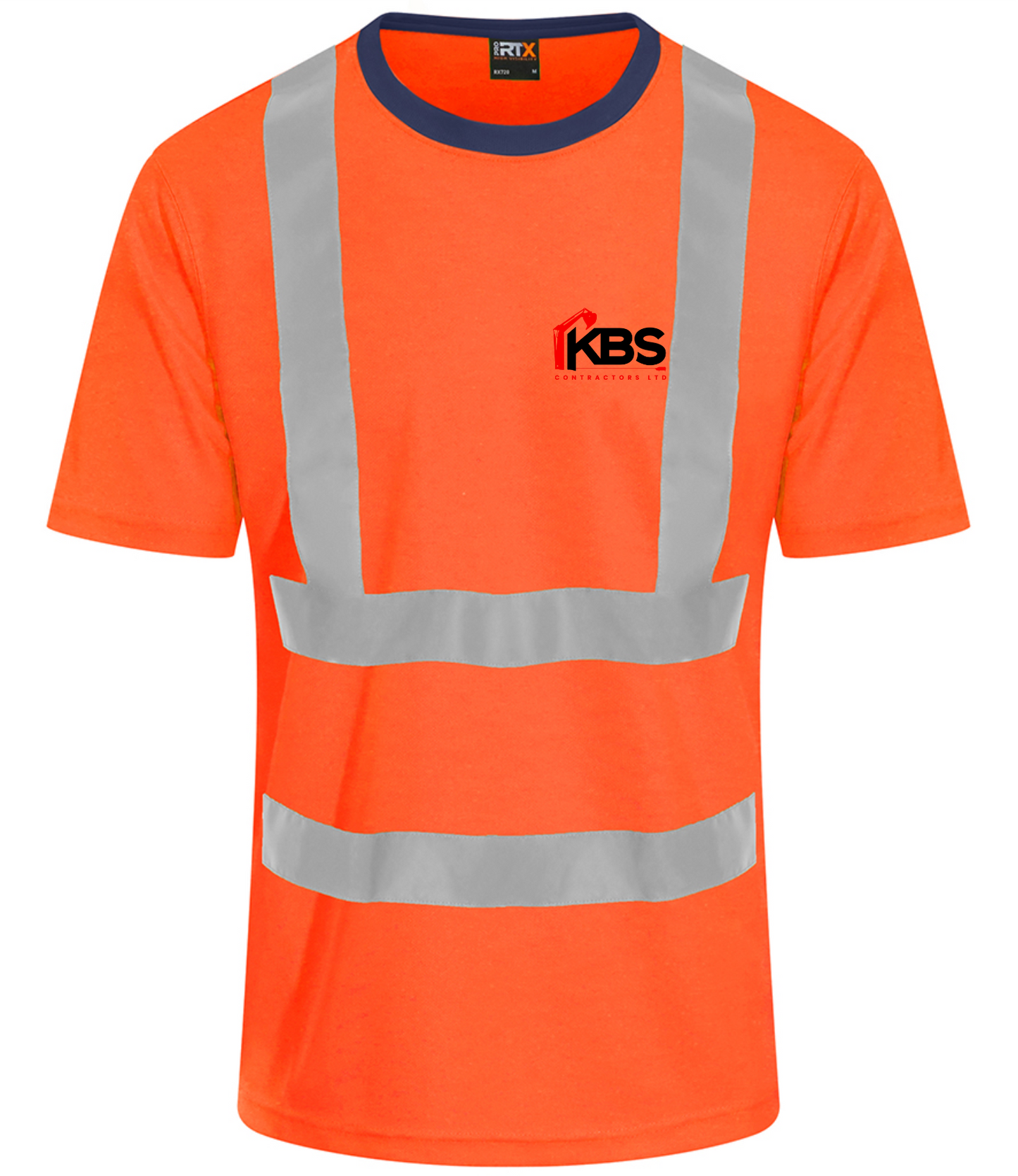 KBS Orange High Visibility T-Shirt