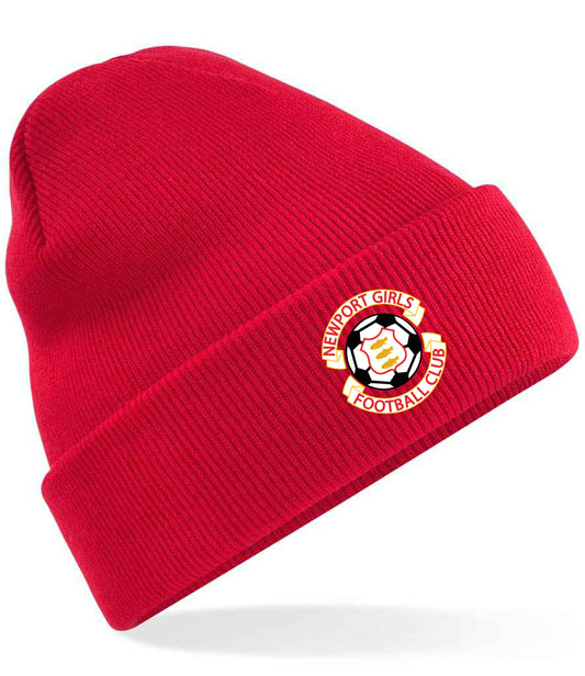 Newport Girls FC Beanie