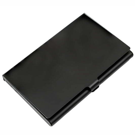 Aluminium Black Matt Business Card Holder