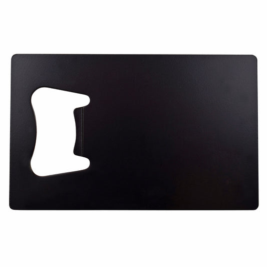 Black Rectangular Bottle Opener