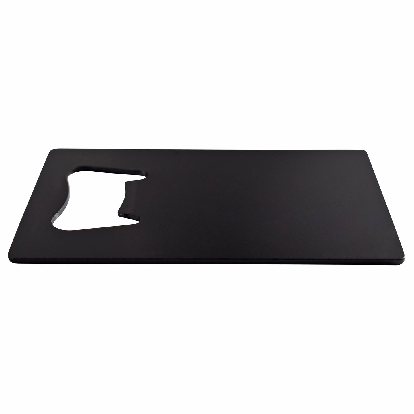 Black Rectangular Bottle Opener