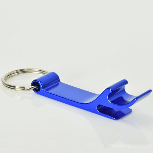 Blue Bottle Opener Keyring