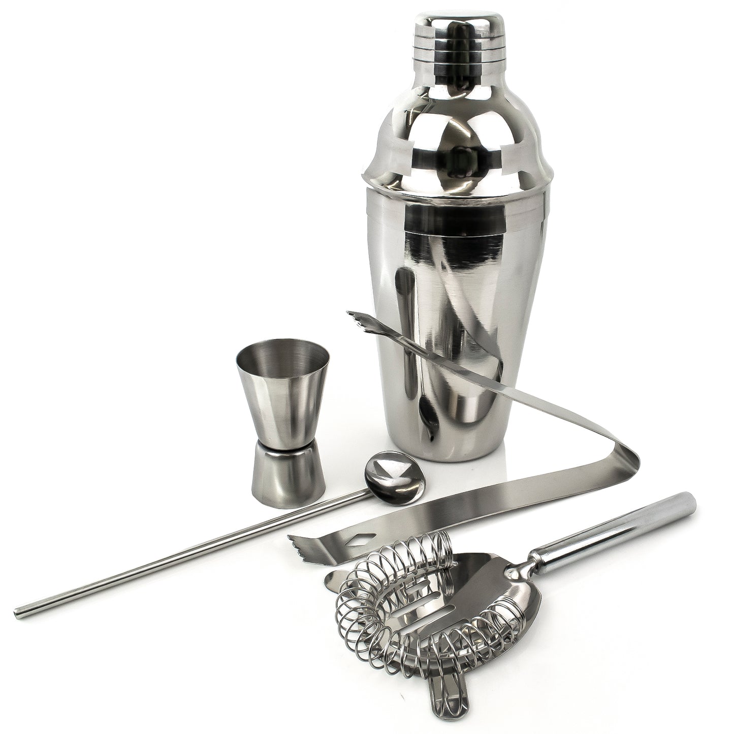 Steel Cocktail Shaker Set