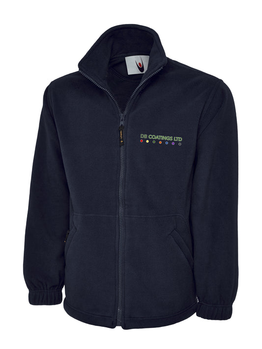 DB Coatings Full Zip Micro Fleece Jacket