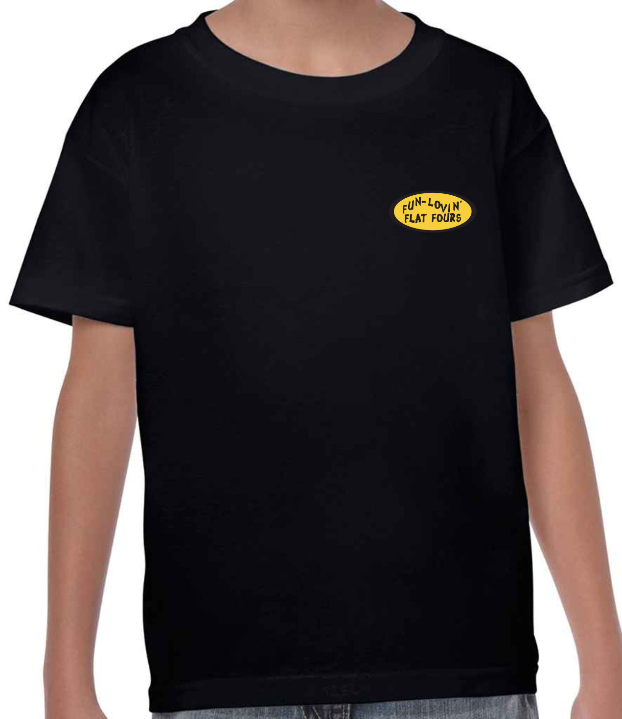 Gildan Kids Heavy Cotton™ T-Shirt Black -Fun Loving Design