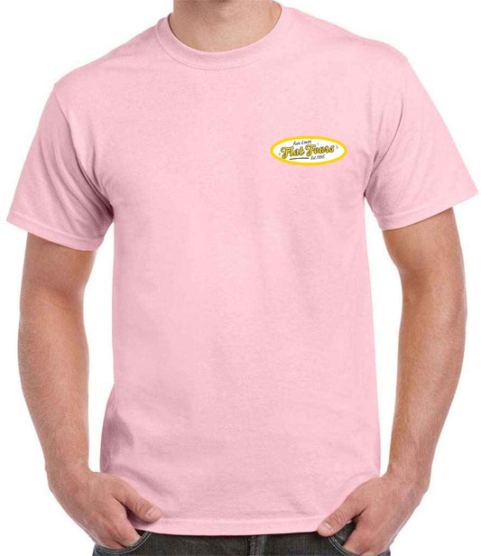 Gildan Hammer Heavyweight T-Shirt- Pink -1995 Design