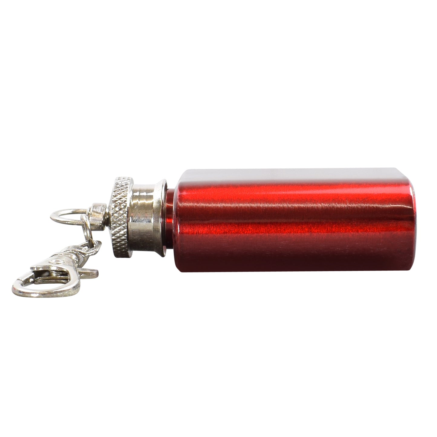 Red Mini keyring hip flask