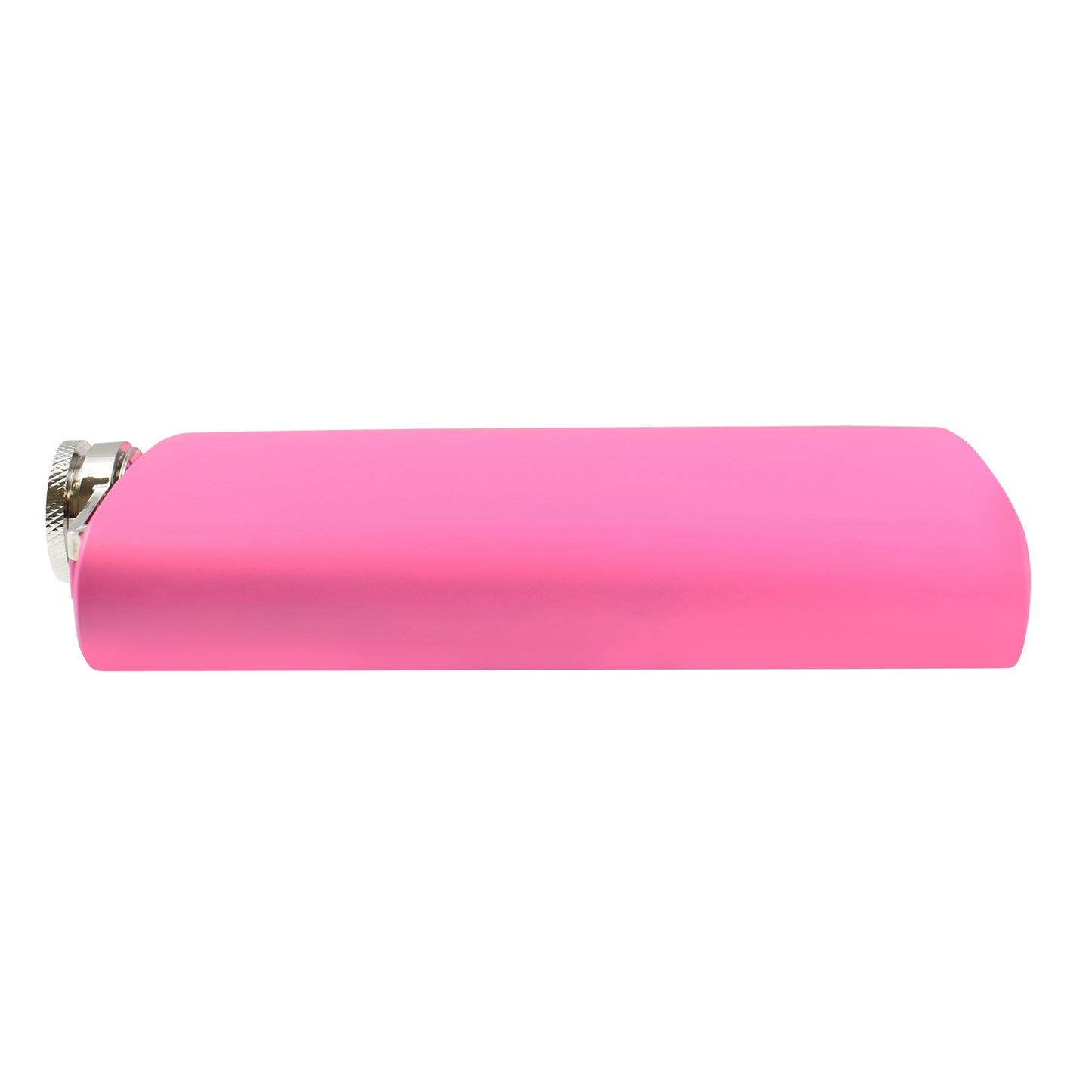 8oz Matte Pink Hip Flask