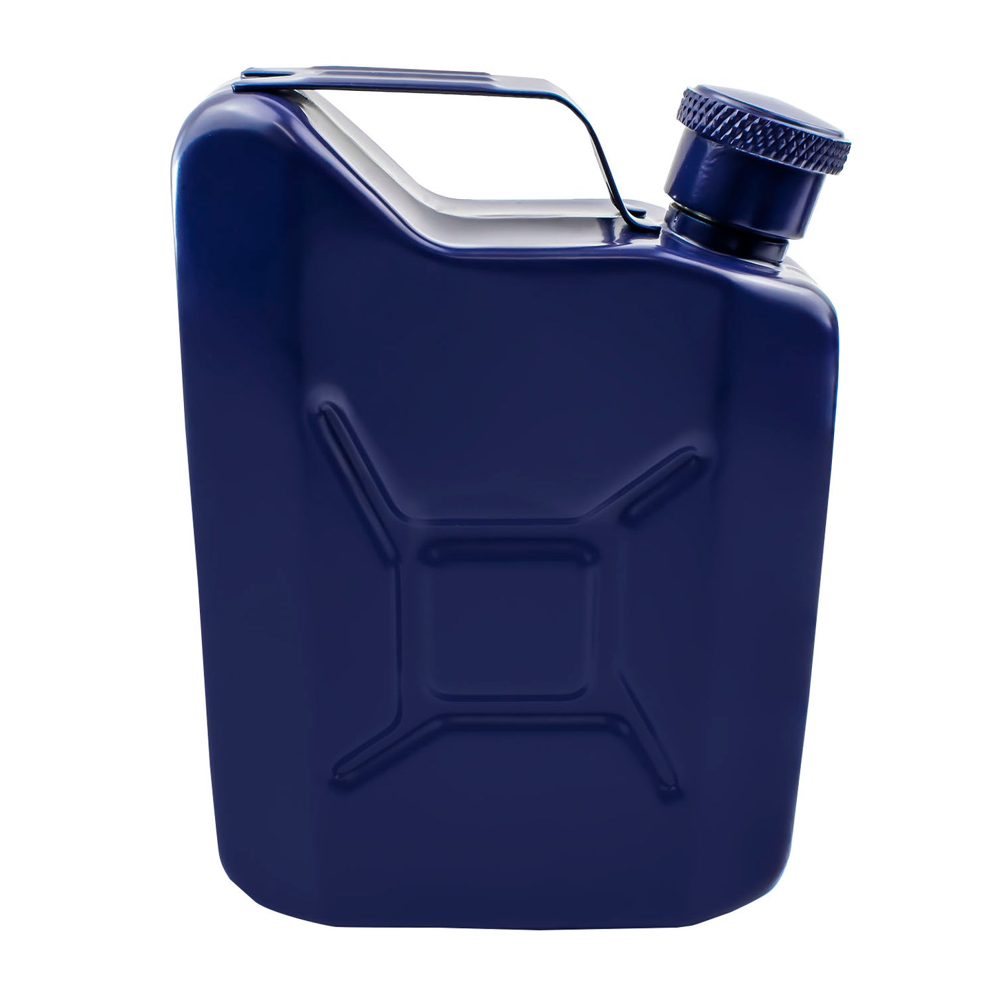 5oz Blue Jerry Can Hip Flak