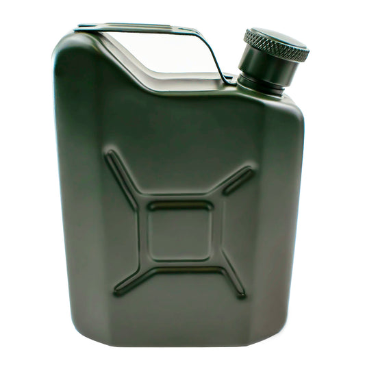 5oz Green Jerry Can Hip Flask
