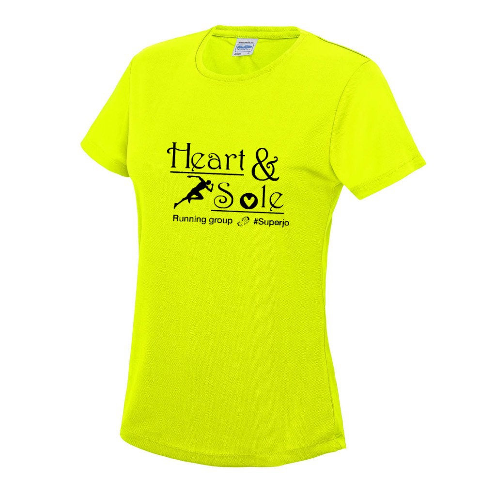 Ladies electric yellow tee - MySports and More