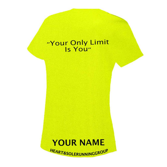 Ladies electric yellow tee - MySports and More