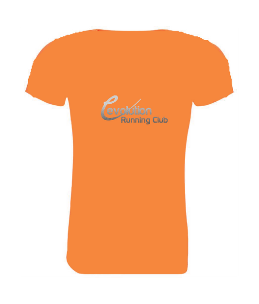 Hi-Viz Evolution Running Womens Tech Tee