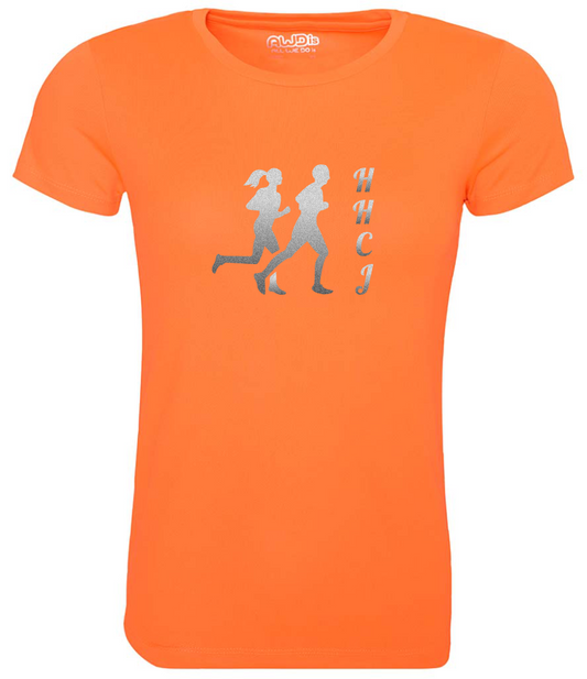 HHCJ Short Sleeve Hi Vis Womens T-Shirt