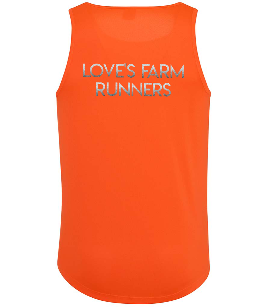 Love's Farmer Runners HiVis Mens Vest