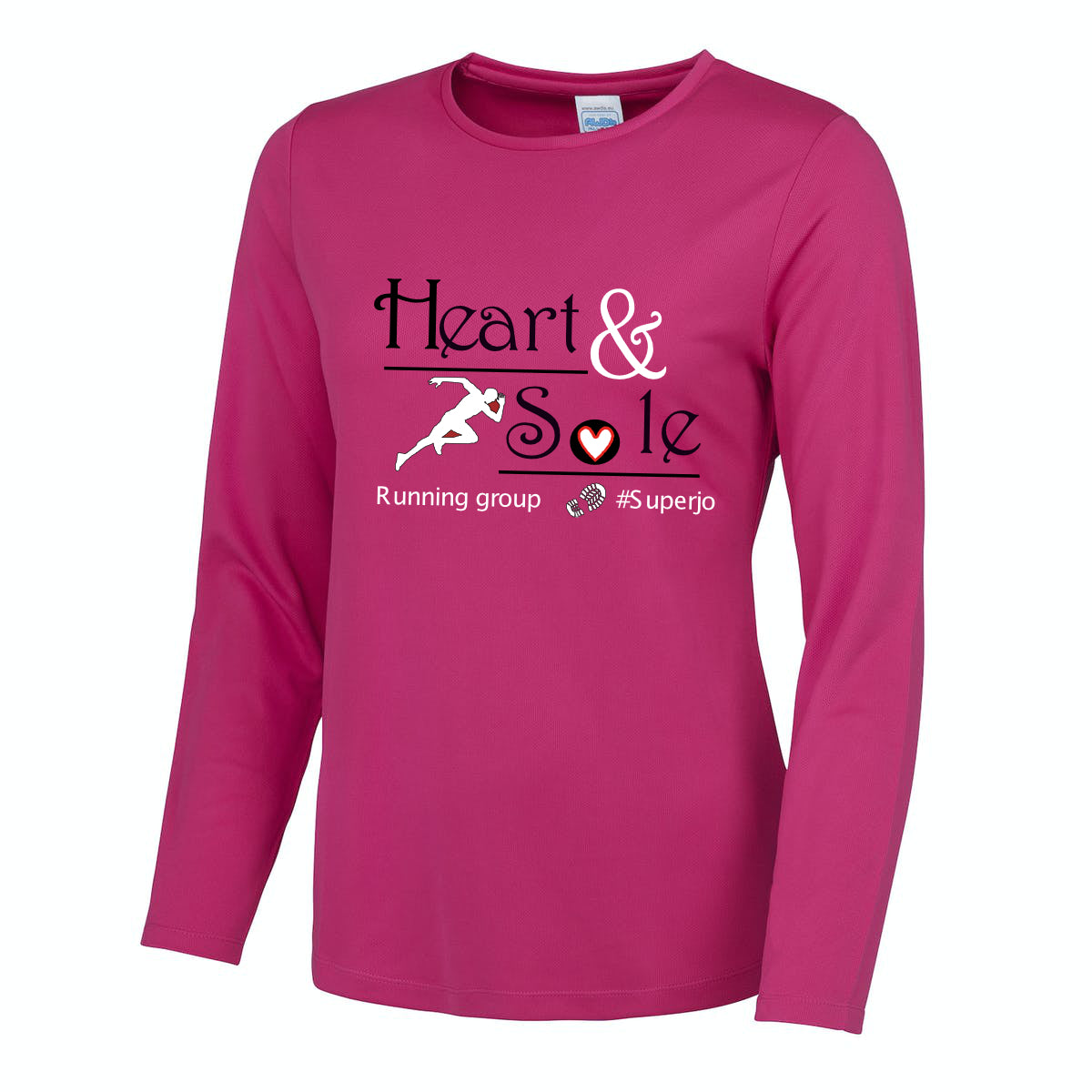 Ladies Heart and Sole Long Sleeve Tech Tee - MySports and More