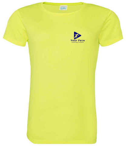Your Pace - Womens - Yellow Tee