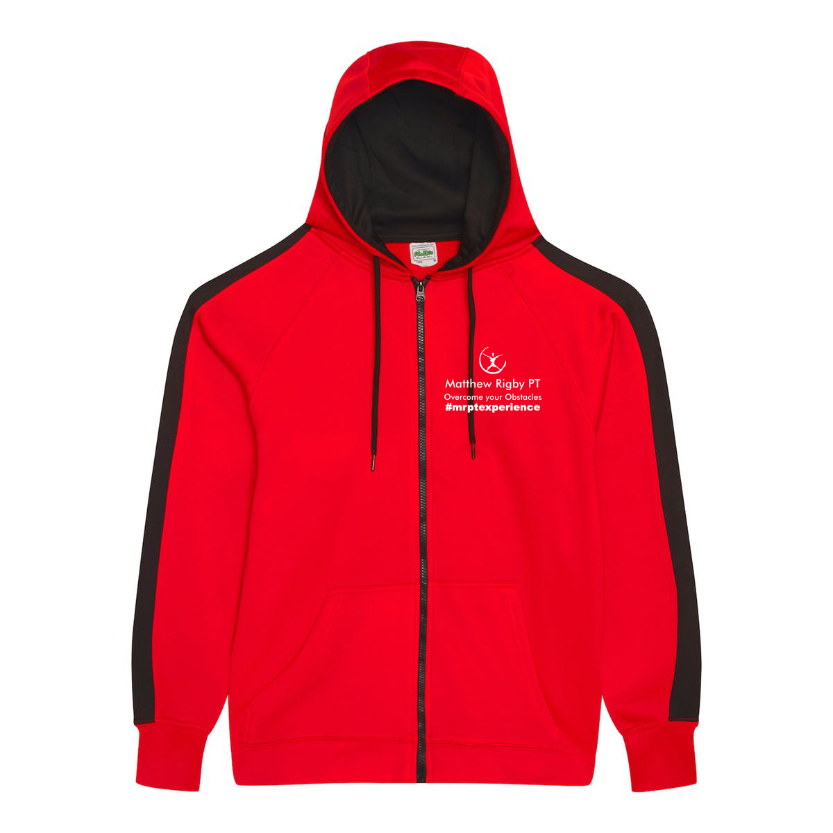#mrptexperience Sports Zoodie Fire Red/black or black/fire red - MySports and More