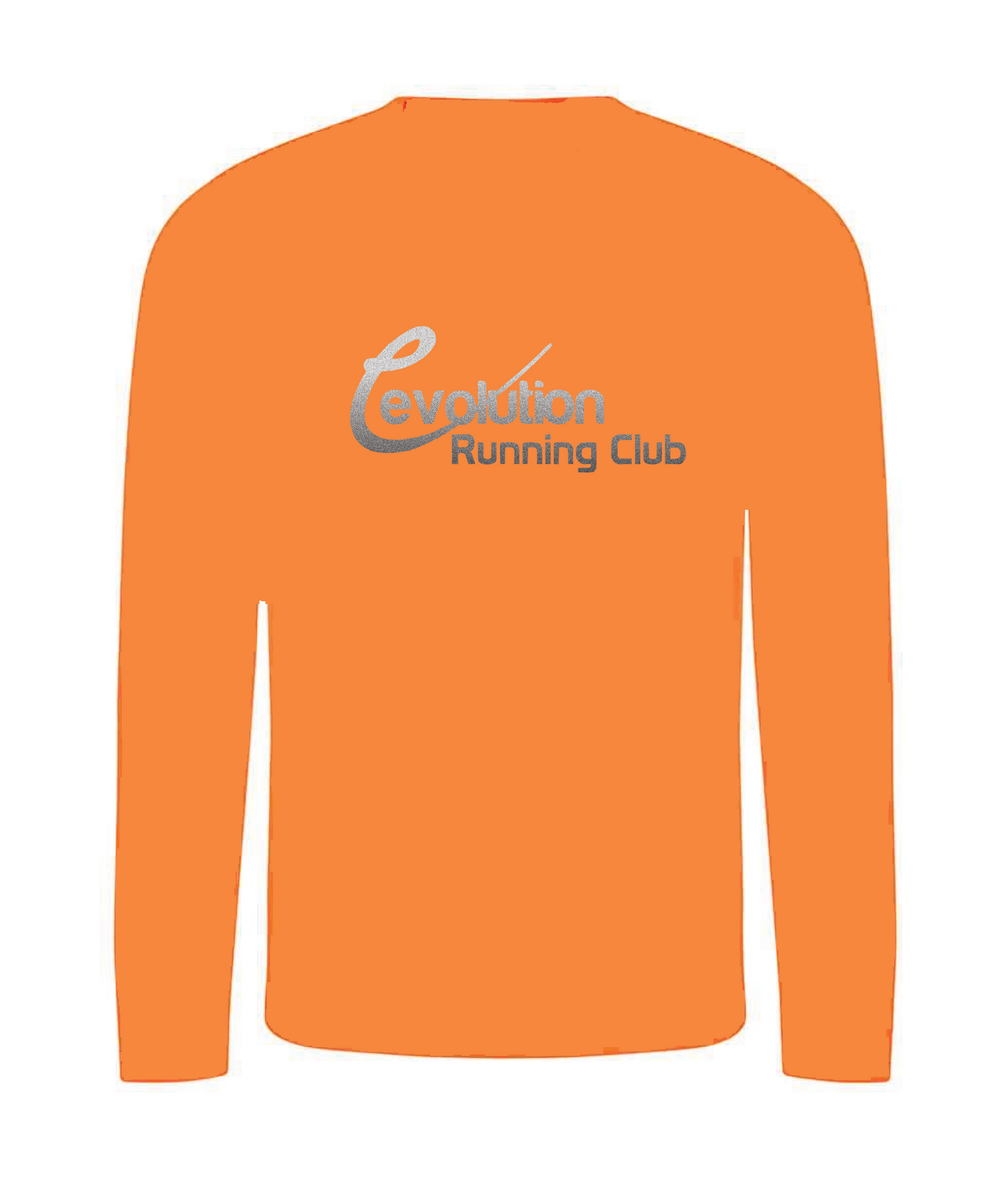 Hi-Viz Evolution Running Unisex Tech Long Sleeve