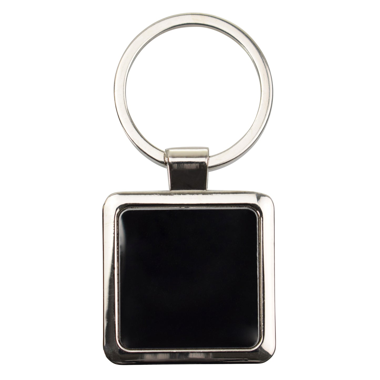 Black Square Keyring