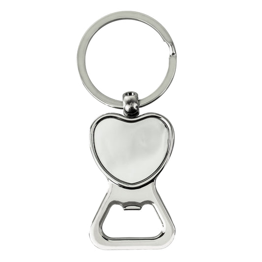 Silver Heart Keyring