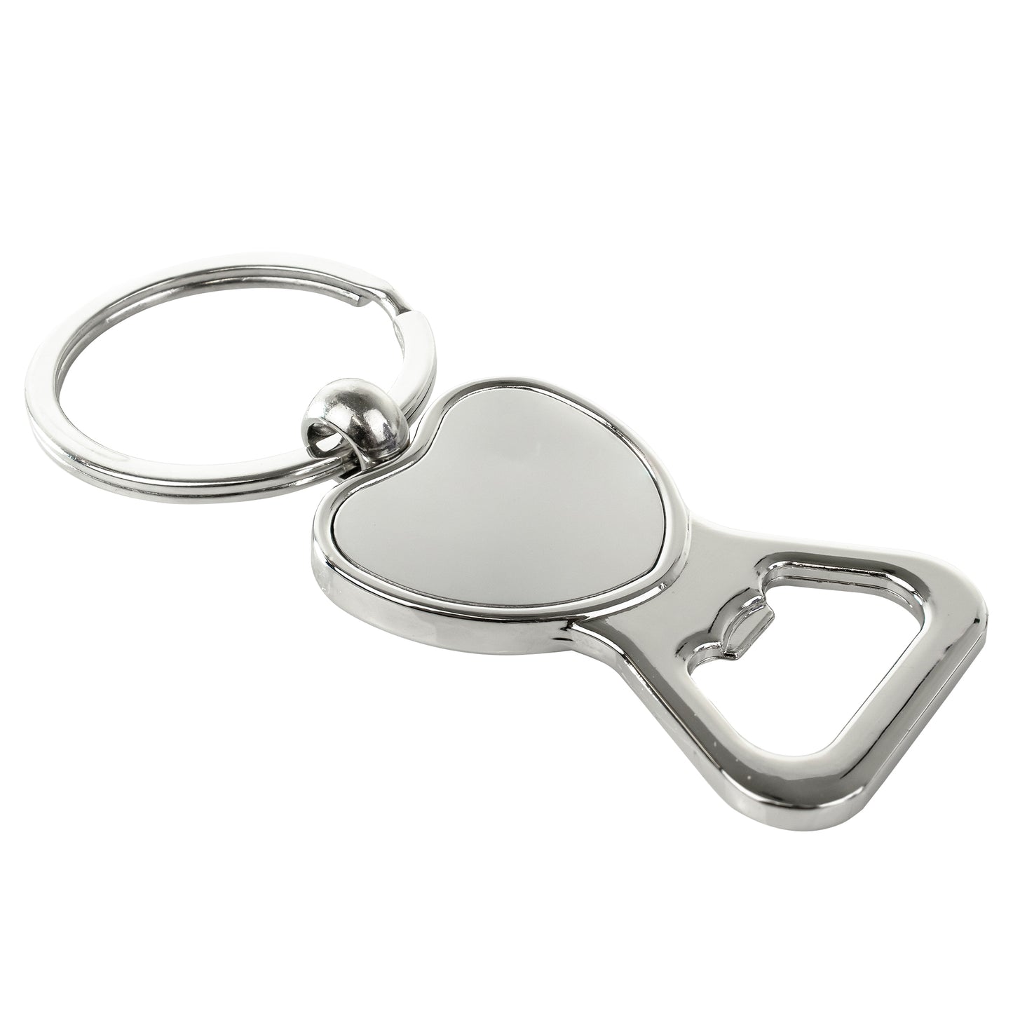 Silver Heart Keyring