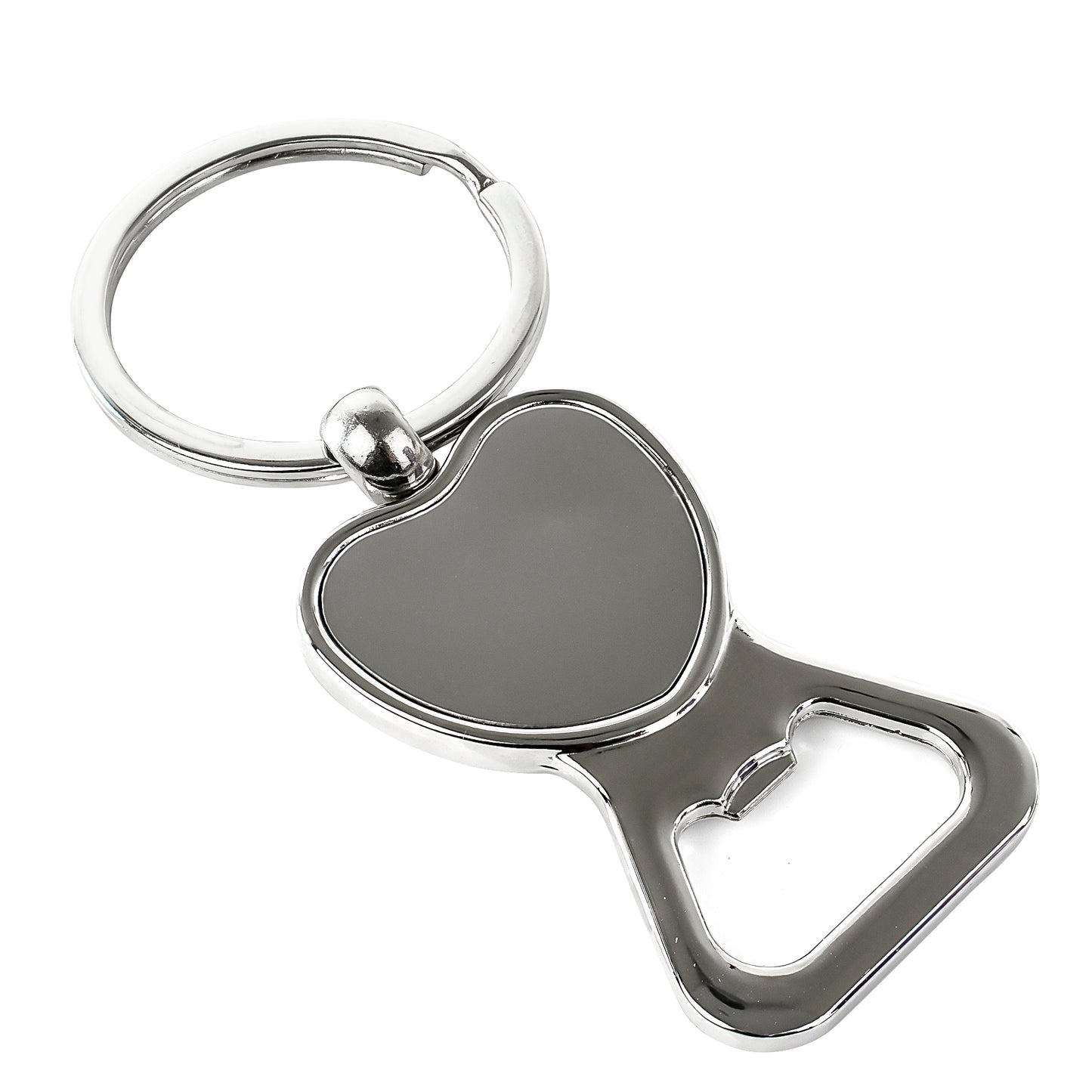 Silver Heart Keyring