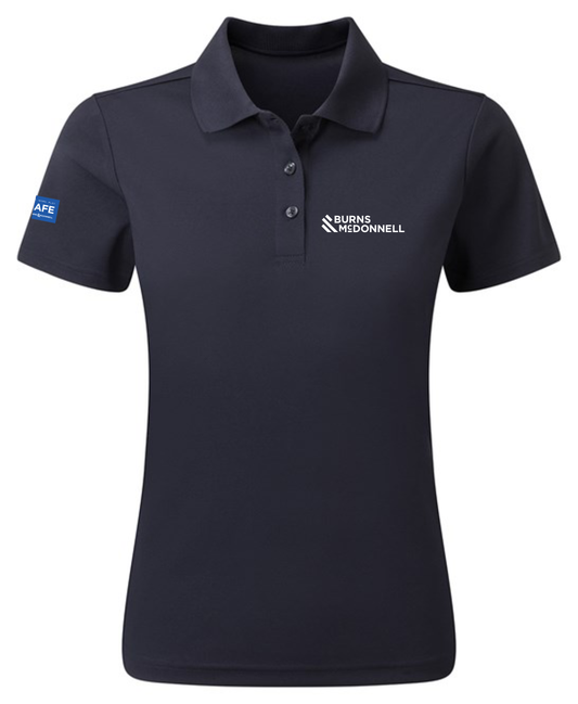 Womens sustainable polo shirt - Burns & McDonnell