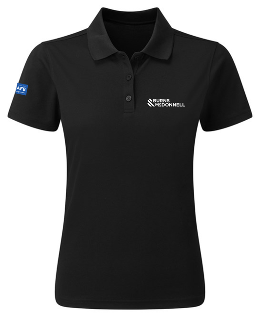 Womens sustainable polo shirt - Burns & McDonnell