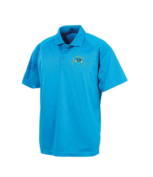 Trench BC-Ocean Blue Aircool Polo Shirt