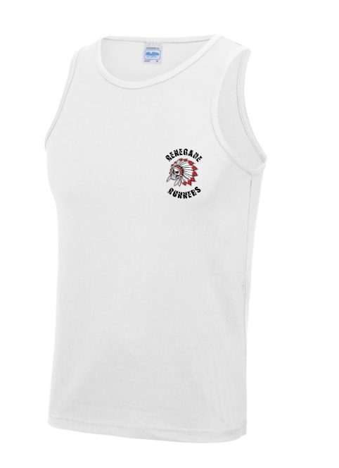Renegades Mens Tech Vest Black/White/Red