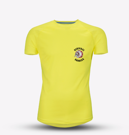 Neon Yellow Mens Renegade Hi Viz Tee